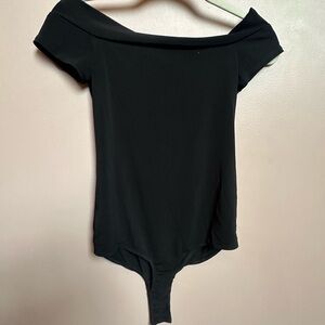 Elegant Black Off-Shoulder Women's Top